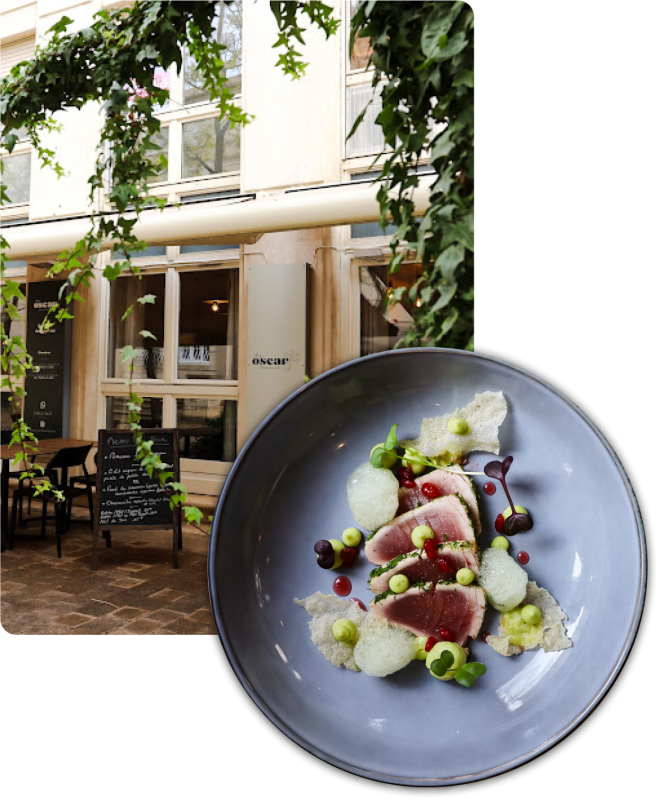 Le restaurant - Chez Oscar - Montpellier - Restaurant Montpellier Antigone